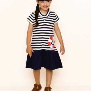 Vestido Infantil Marinheiro