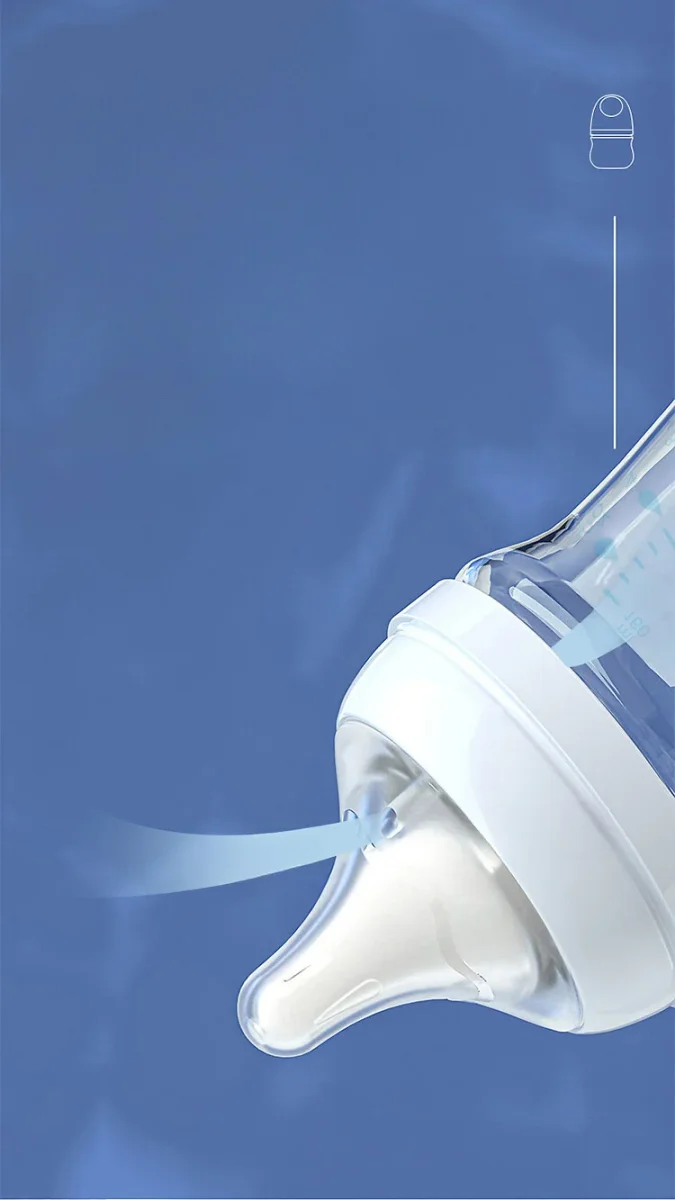 Biberão Anticólicas com Válvula Inovadora: Prevenção Eficaz de Cólicas - Image 6