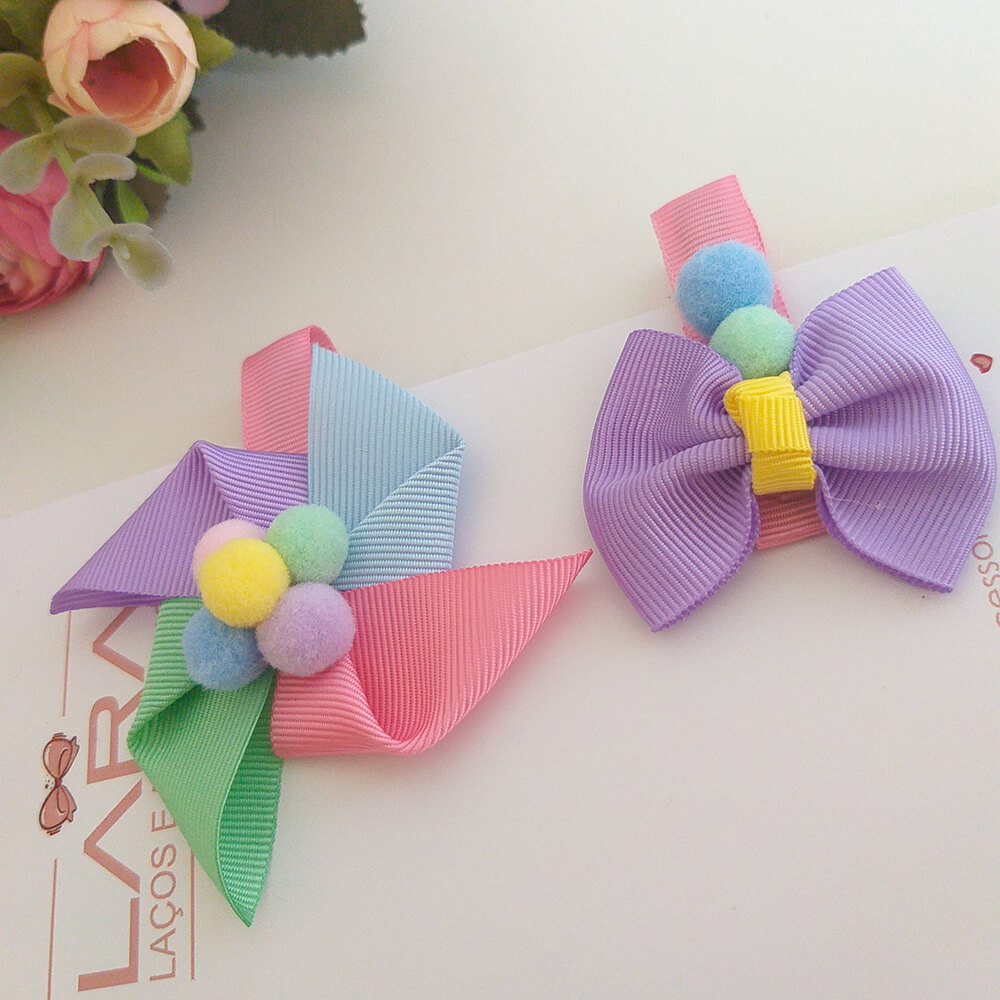 Presilha para Cabelo Infantil Cata Vento – Par - Image 4