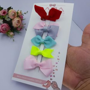 Laços Para Cabelo De Bebe Laços Para Cabelo Lindos C/05 Unid