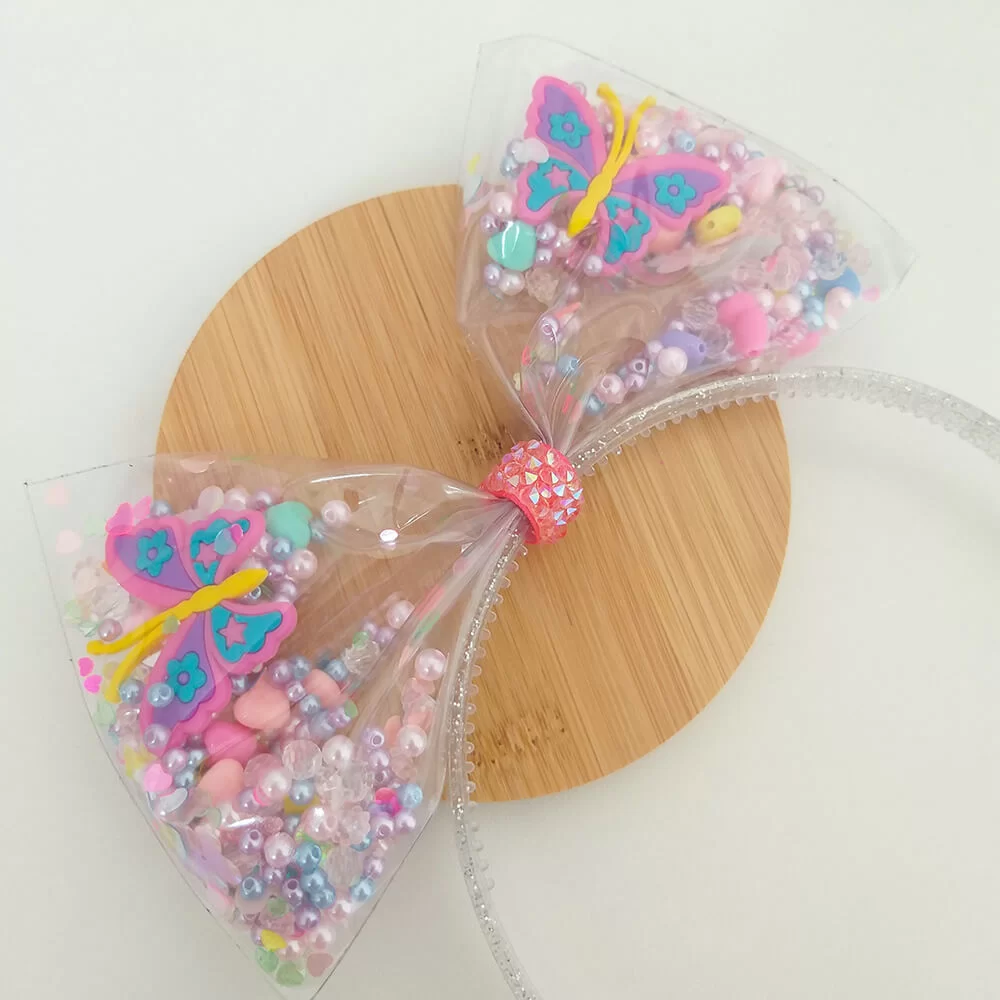 Tiara para Piscina Laço Transparente - Image 3