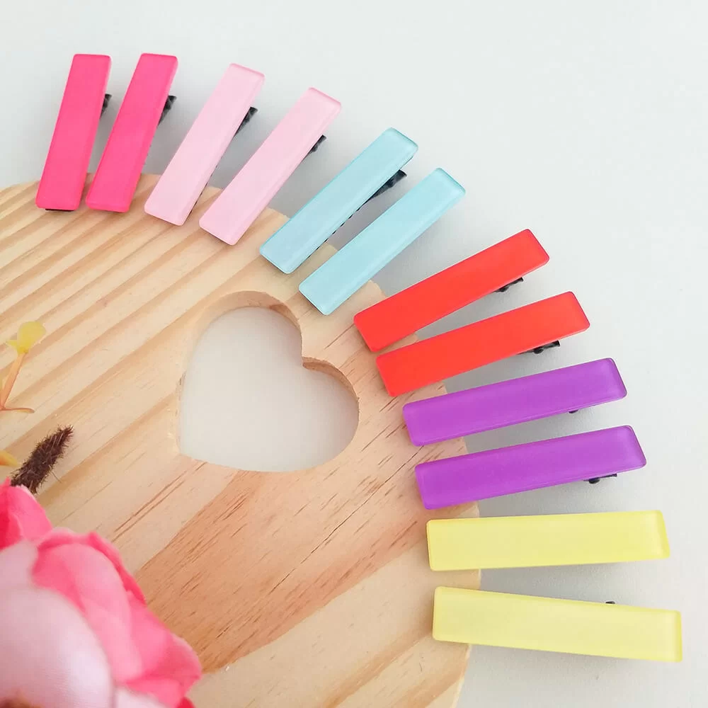 Hair Clips Acrílico Par