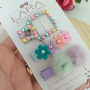 Trio de Hair Clips