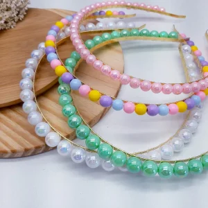 Tiara Pérola Infantil