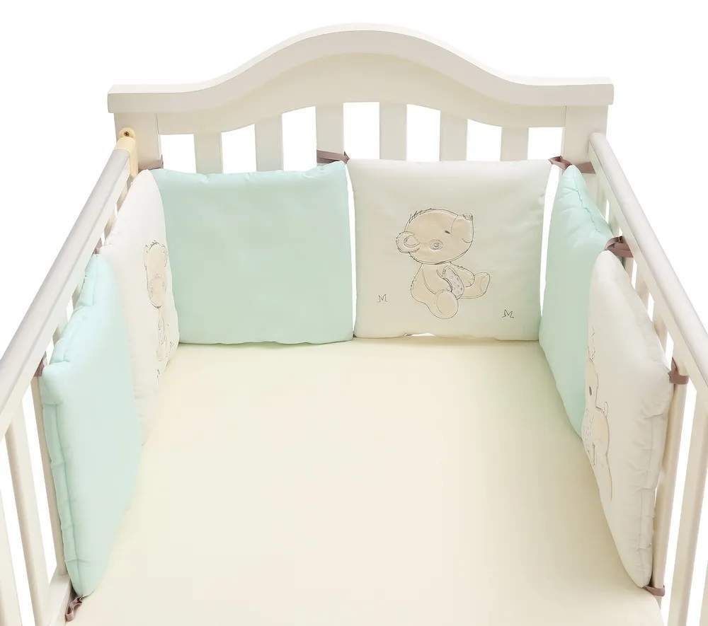 Protetor de Berço Luxo 6 Peças – Segurança e Conforto para o Bebé - Image 5