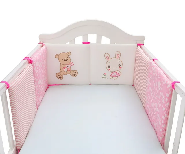 Protetor de Berço Luxo 6 Peças – Segurança e Conforto para o Bebé - Image 3
