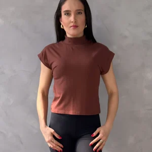 Muscle Tee Gola Redonda Viscose com Elastano