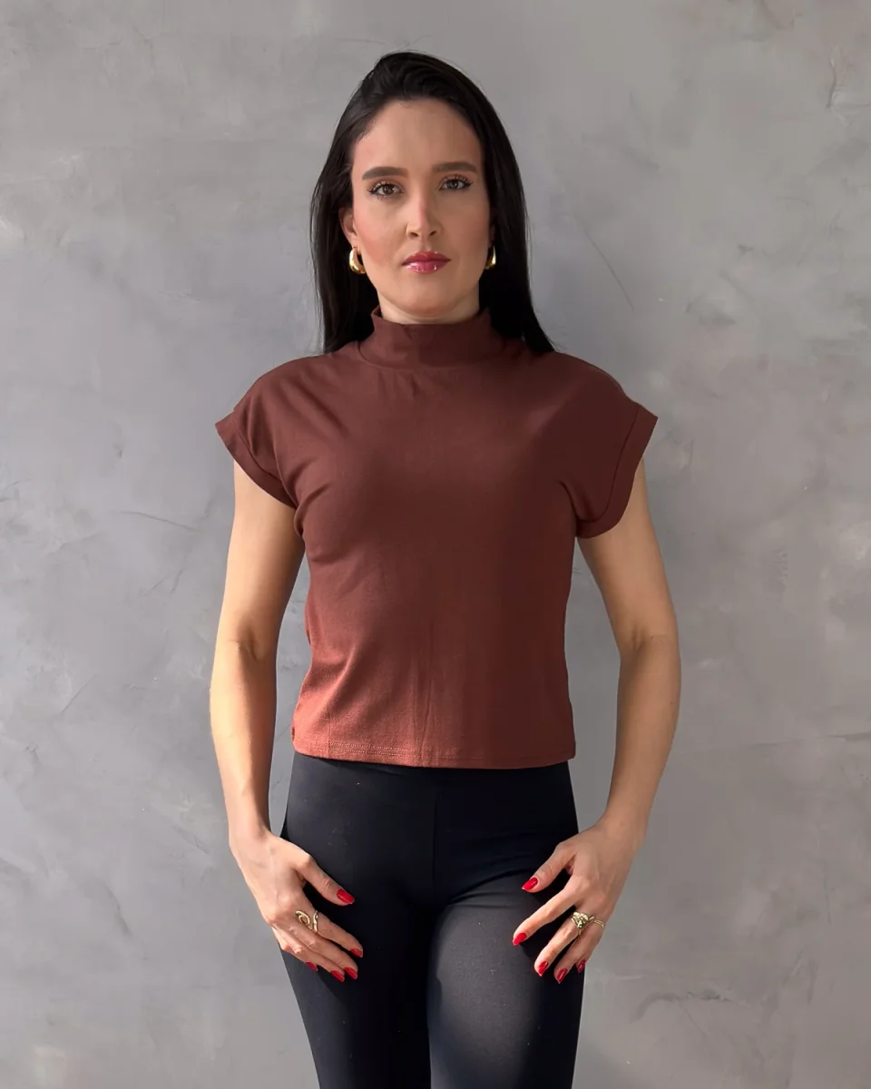 Muscle Tee Gola Redonda Viscose com Elastano - Image 2