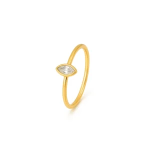 Anel Diamond - Dourado