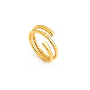 Anel Coop - Dourado