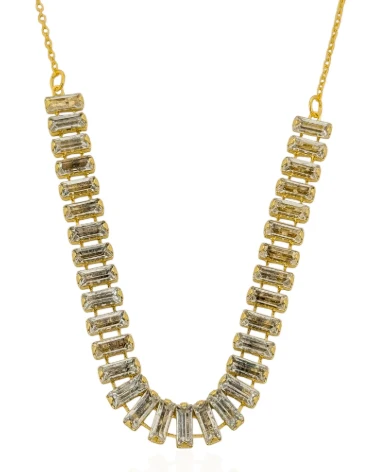 Choker Navetes Banhado a Ouro - Image 3