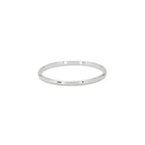 Aliancinha Lisa 2mm - Prata 925