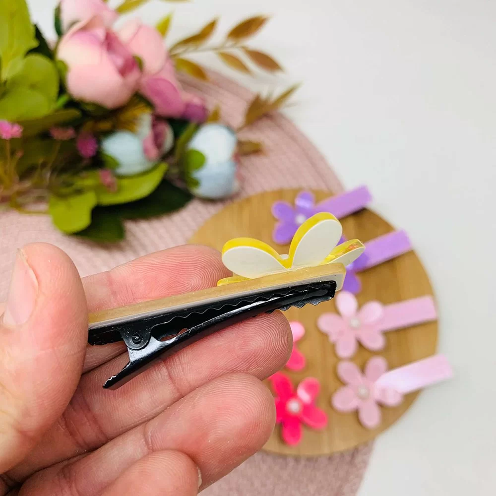 Presilha Hair Clips Infantil Menina Florzinha - Image 3