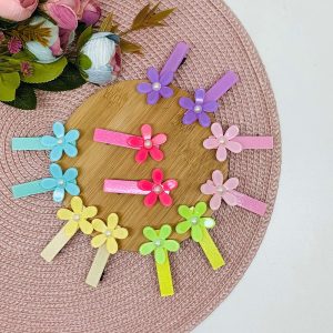 Presilha Hair Clips Infantil Menina Florzinha