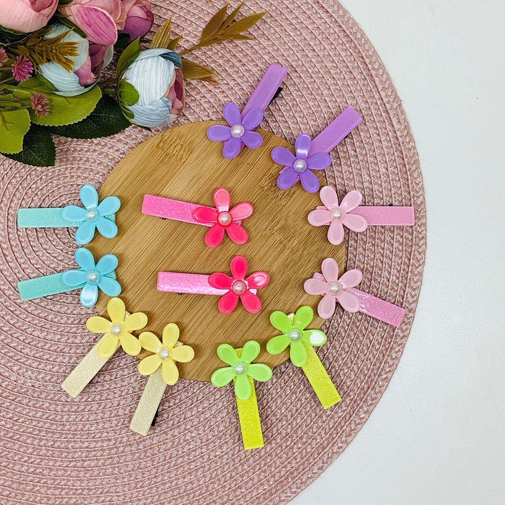 Presilha Hair Clips Infantil Menina Florzinha - Image 2