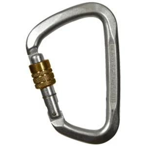 MOSQUETÃO ''D'' AÇO 50KN LARGE STEEL SG - CT -