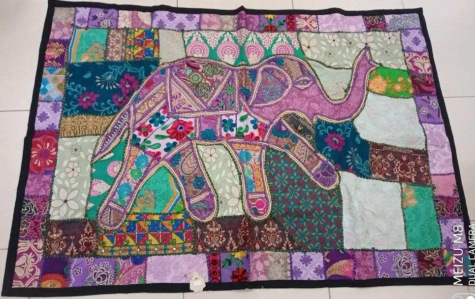 Pano Patchwork Elefante - Image 3