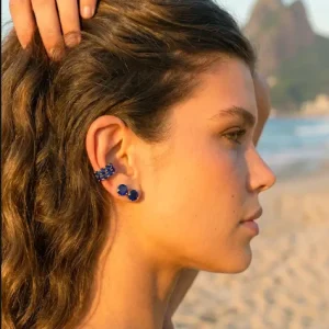 PIERCING FAKE CRISTAIS  BANHADO A OURO, BANHADO A RÓDIO BR