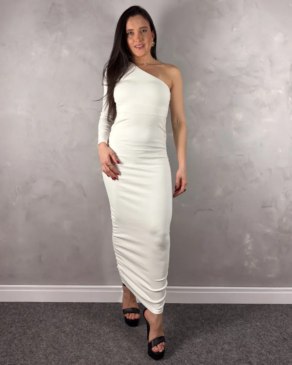 Vestido Longuete Nula Manga RIB - Image 6