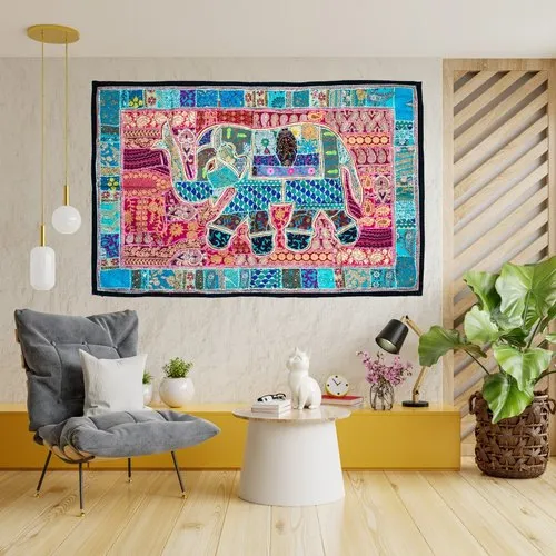 Pano Patchwork Elefante - Image 2