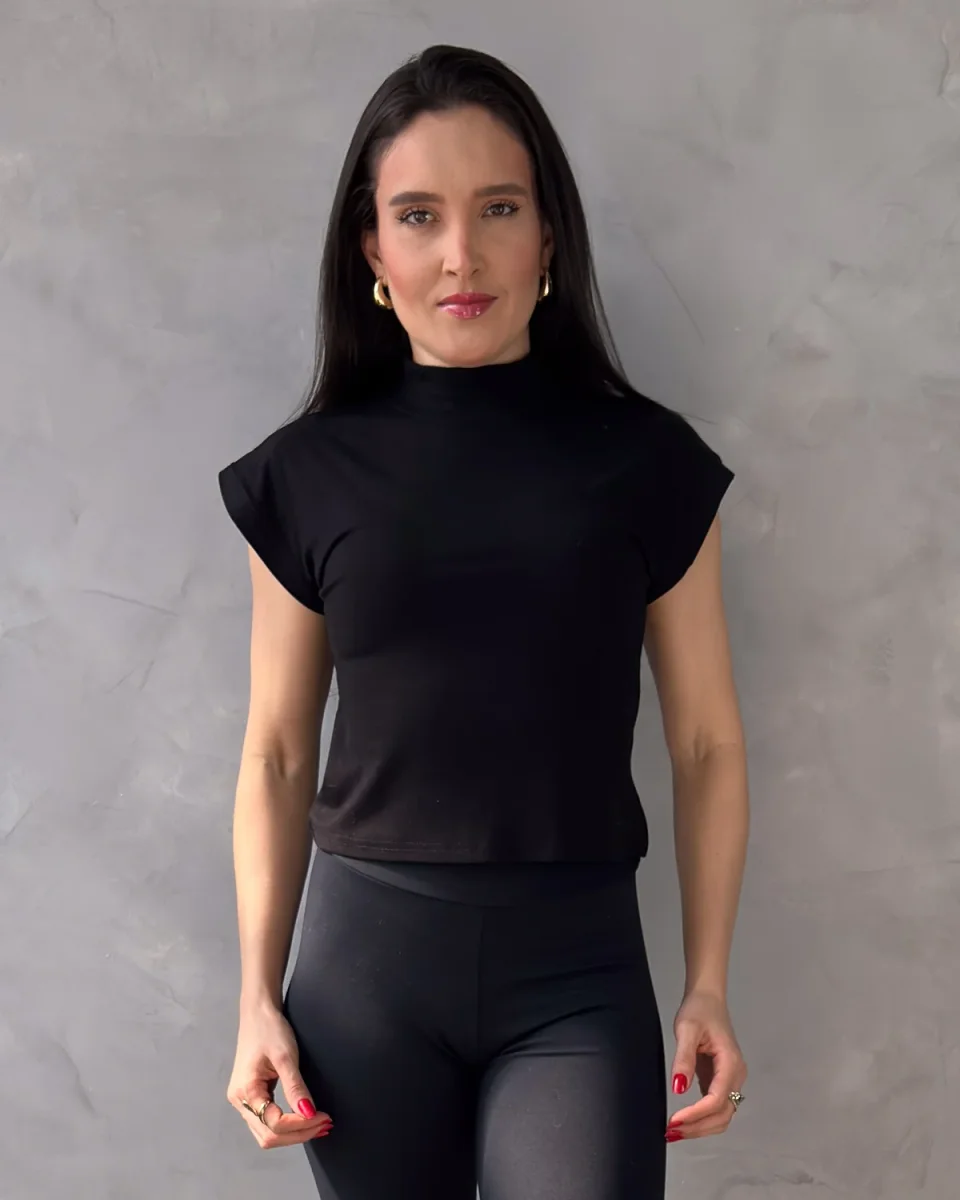 Muscle Tee Gola Redonda Viscose com Elastano - Image 4