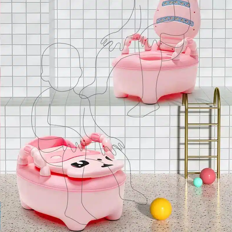 Bacio Bebe Ergonômico – Privada Infantil com Recipiente para Urina - Image 4