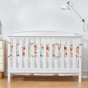 Conjunto de Roupa de Cama para Bebé 132x24cm 4pcs – Algodão para Meninos e Meninas