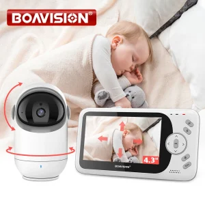 Monitor de Bebé com Vídeo de 4,3 Polegadas