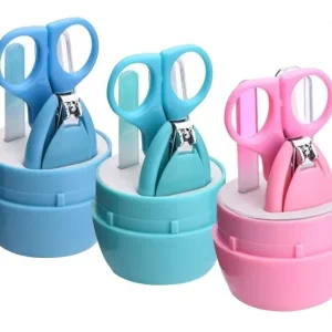 Kit de Manicure para Bebés – Seguro e Portátil
